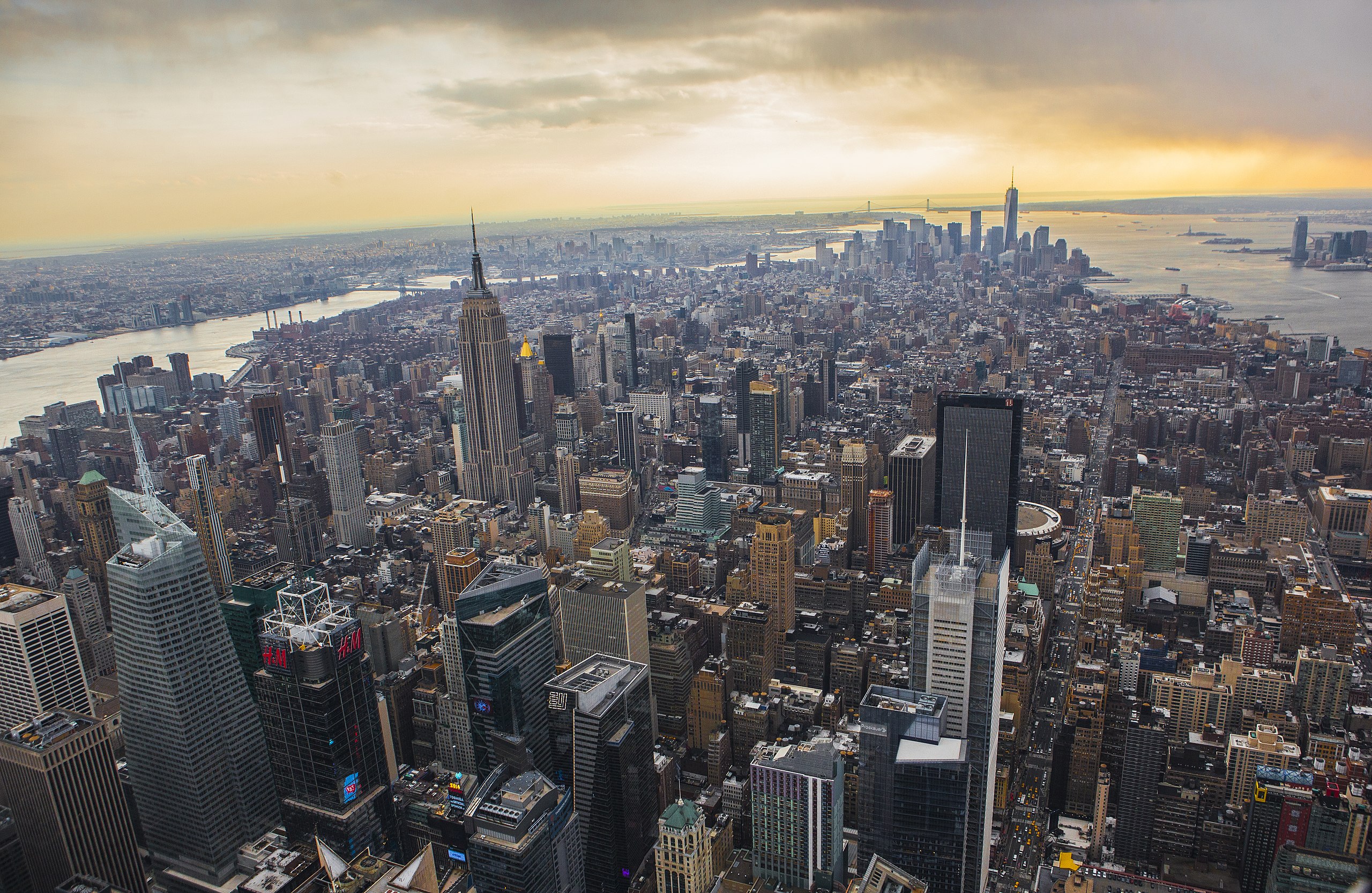 Skyscrapers in Manhattan, New York