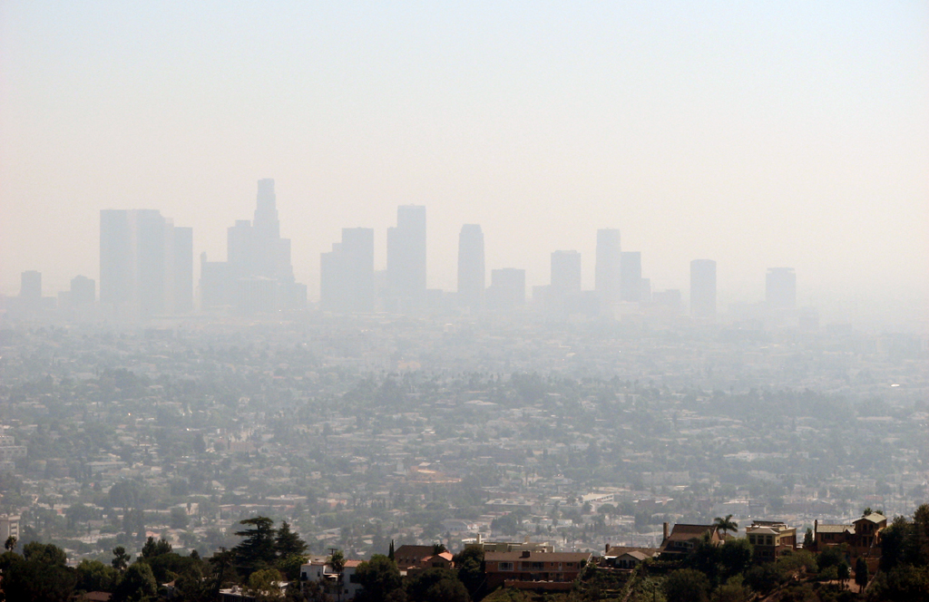Smog over Los Angeles